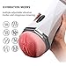 Male Masturbator Cup Realistic Vagina and Mouth Masturbator Vibrating Sucking Pump Pocket Pussy and Male Sex Toys for Man Double Sided Masturbation Stroker Sexymate