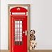 Removable 3D Cute Dog Cat Wall Sticker Switch Decal Mural Art Decor Poster Background Wallpaper (2#)
