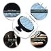 GeMoor [Cleaning & Detangling/Wet & Dry] Hair Scalp Massager Shampoo Brush & Airbag Detangler Hair Brush, Tourmaline Contained Scalp Care Brush (Brush)