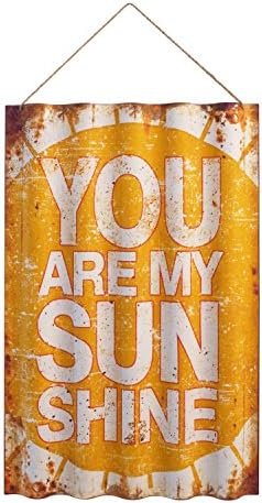 American Mercantile "You are My Sunshine" Metal Tin Sign