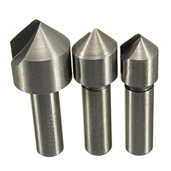 Generic G 2015 Best Price High Standard HSS High Speed Steel Countersink 3pcs Drill Bit Set For Steel Snd Hard Metals 10mm 12mm 16mm S78
