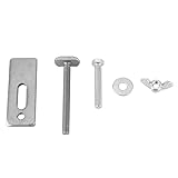 Glomora 8cm Iron T Slot Plate Clamp Wood Router