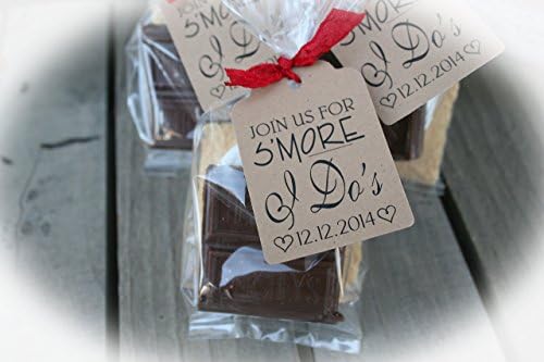 I Do BBQ - 25 to 100 DIY Favor Kits for Bridal Shower or Engagement Party- Ribbon available in 20 color options to match your decor