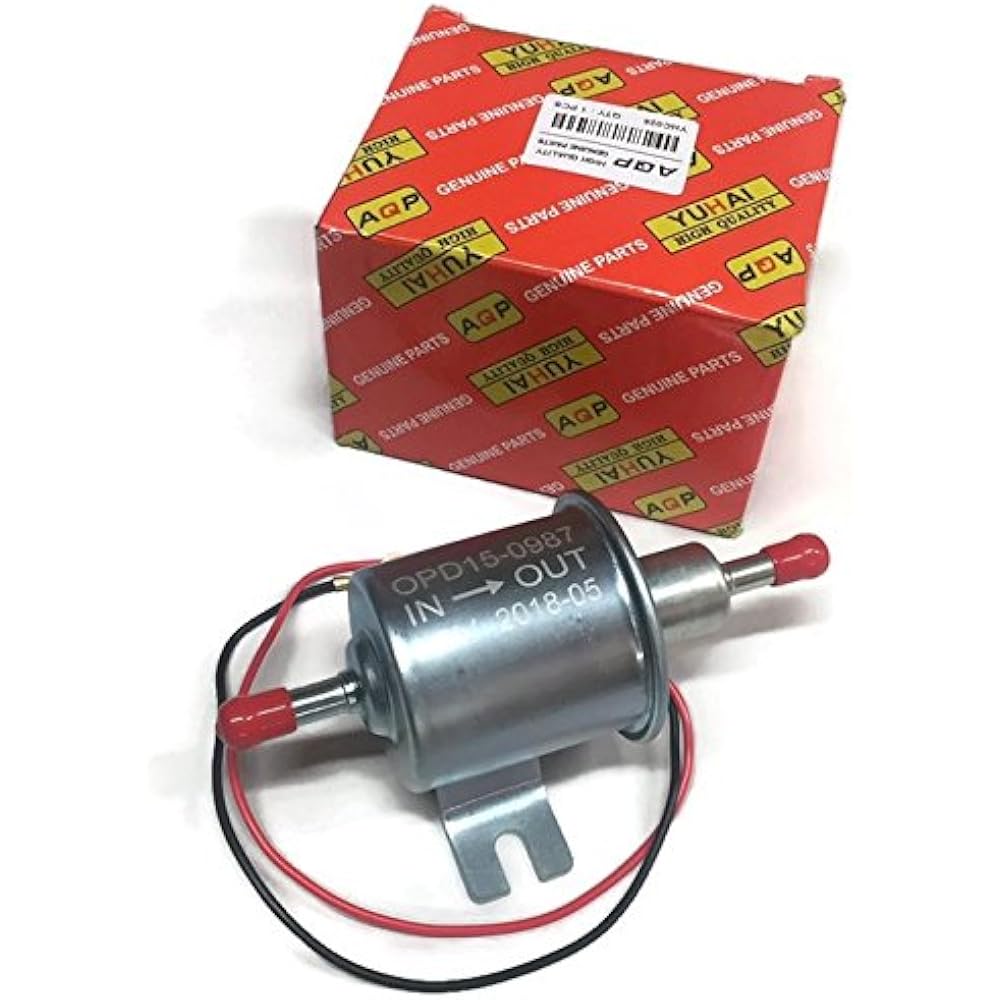 Inline Universal Fuel Pump Use On Kohler Kubota Kawasaki
