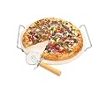Fox Run Craftsmen 12.5-Inch Pizza Stone Set