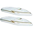 FUNBOY Giant Inflatable Yacht Speed Boat Pool Float, Two Cupholders, Luxury Float for Summer Pool Parties and Entertainment, Bundle Pack of 2