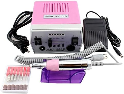 220V Electric Nail Drill Machine 30000RPM File Art Bits Gel Salon Tool Polishing