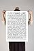 Life Manifesto Poster - The World Famous Original Motivational Quote Wall Art Picture Print - Size A2 (420 x 594mm)