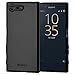 AMZER Pudding TPU Slim Soft Gel Skin Case Thin Protective Cover for Sony Xperia X Compact - Black