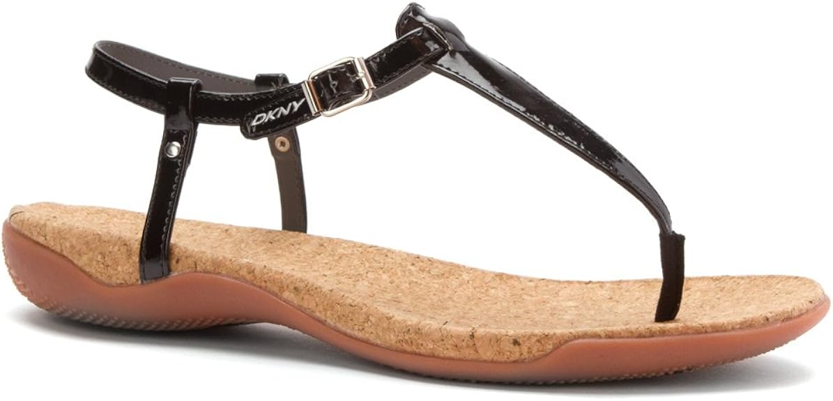 dkny sandals brown