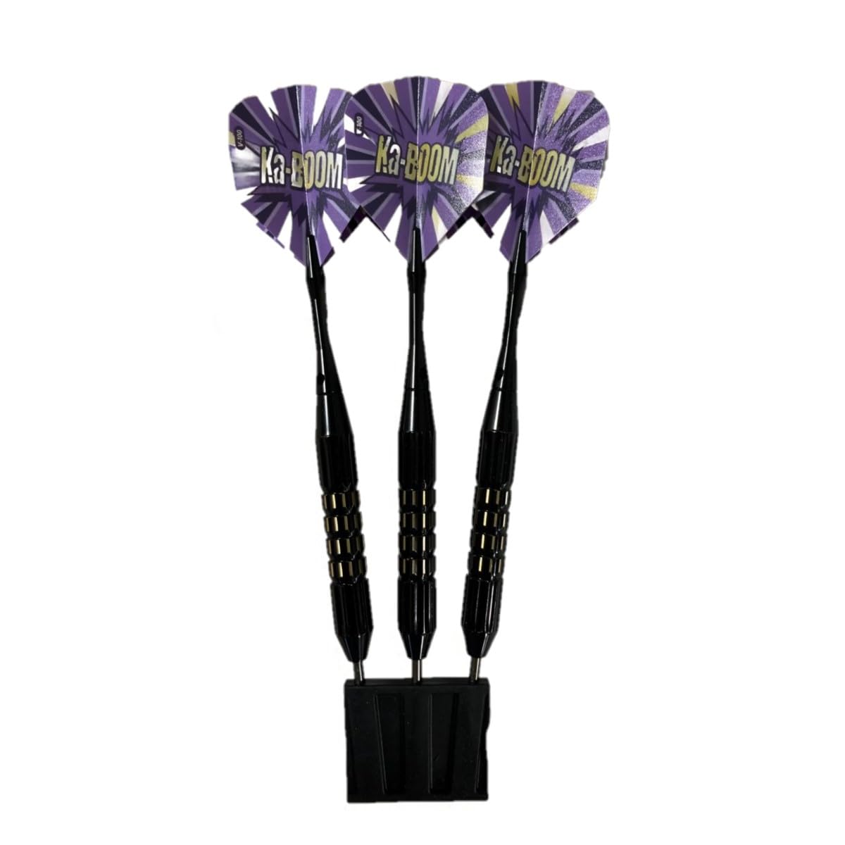 Viper Comix Steel Tip Darts: Ka-BOOM (Black), 22 Grams