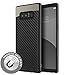 Microseven Note 8 Case, Compatible with Samsung Galaxy Note 8 [Carbon Fiber Finish] [Light Thin Cover] [Non Slip] Hybrid Case for Note 8