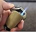 Feng Fang Windproof Lighter Inflatable re-use Cigar Cigarette Lighter Folding Knives (Copper Color)