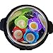 Silicone Egg Poacher Cups Compatible for Instant Pot or Stovetop Egg Cooking - Fits Instant Pot 3,5,6,8 qt Pressure Cooker Accessories- Set of 4 Egg Poaching Cups with Instructions - BPA Free