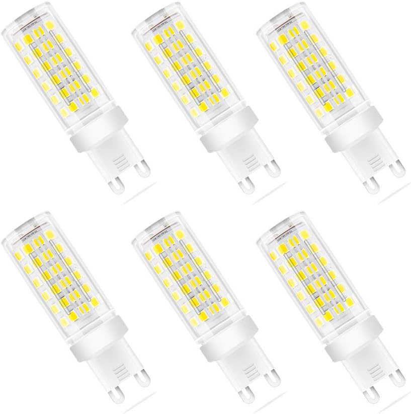 G9 LED Light Bulb, 9W (70W Halogen Equivalent),G9 Bulbs for Home Lighting SMD 2835 LED Lamps 700LM AC220V-240V, Non-Dimmable
