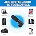 Smartphone Microphone, Camera Microphone Fit for Canon, Sony, Nikon, DSLR Camera/DV, Video Microphone with Real-time Monitoring System, Furry Wind Screen for Phone and Camera (Not for Canon T5i,T6)