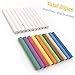 Chalkboard Chalk, Colored Dustless Chalk (10 Count Box) and Non-Toxic White Dustless Chalk (10 Count Box) Bundle for School, Art, Office, Home and Sidewalk by E-Conoro