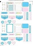 Monthly planning stickers 