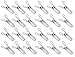 Pro Chef Kitchen Tools Laundry Clothespins Set of 24 Stainless Steel