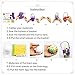 Aytai Kids DIY Craft Kit 3pcs Semi-finished Felt Bunny Baskets and Foam Eggs for Birthday Gift for Kids Party Games Supplies