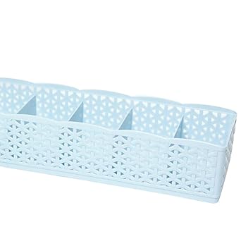 5 Zellen Kunststoff Organizer Aufbewahrungsbox Krawatte Bh Socken Schublade Kosmetikteiler Schubladenunterteilungen Zum Aufbe