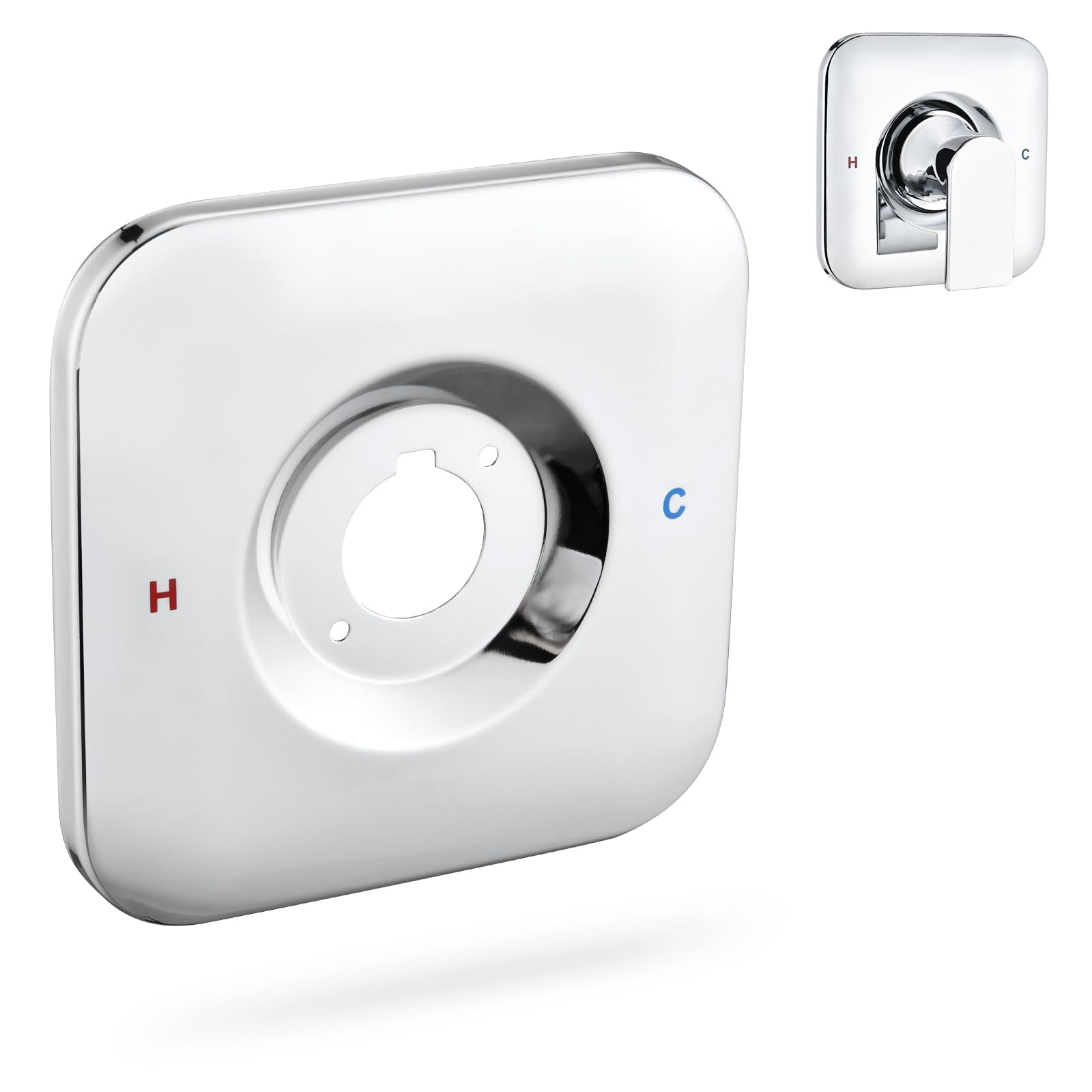 Photo 1 of Replacement for Moen Shower Cover (Valve, Cartridge & Handle Not Included), Chrome T2471