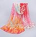 Women Autumn Winter Scarf; Lady Chiffon Silk Scarves Vovotrade (Orange)