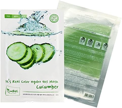 It’s Real Color Hydro Gel Mask Sheet 1ea_Cucumber(30g)