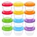 Leakproof Baby Food Storage | 12 Container Set | Premium BPA Free Small Plastic Containers with Lids Lock in Freshness, Nutrients & Flavor - Freezer & Dishwasher Safe 4oz Snack Containers for Kids primary