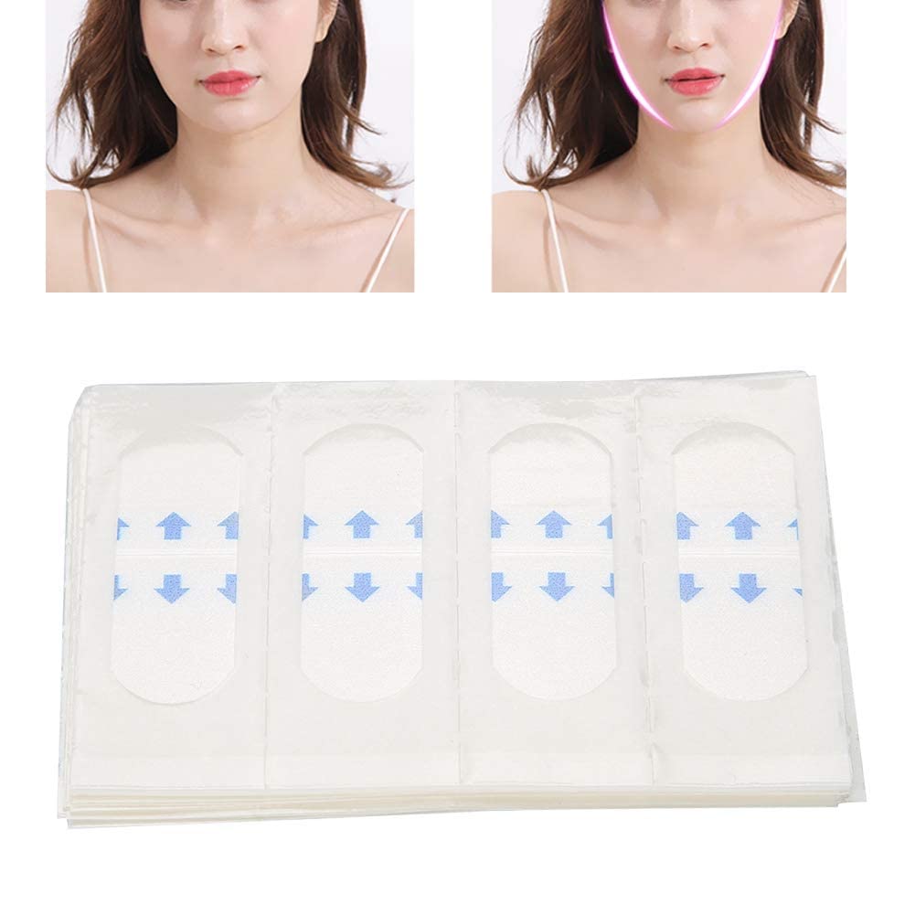 Face Lift Tape,40 PCS/Box Face Tape Lift for Facial Slimming and Anti Wrinkle Sticker,Lift Chin Thin Face Beauty Tools