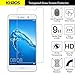 [2-Pack] Khaos for Huawei Y7 2017 HD Clear Tempered Glass Screen Protector, with Lifetime Replacement Warranty