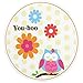 Owl Blossom Invitations (8) Party Supplies