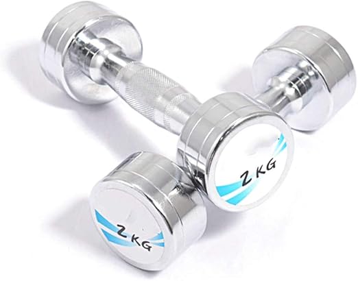 Mancuerna 1 par de Fitness con Mancuernas Mancuernas de Acero Puro ...