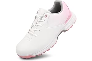 THESTRON Women's Golf Shoes Ladies Golf Sports Sneakers Spikes Women Golf Wears Spikeless Girls Golf Walking Sneakers