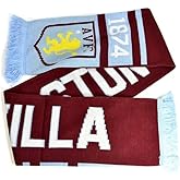 Aston Villa 1874 Knit Scarf - Authentic EPL