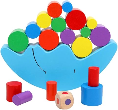 Amazon Ledmomo 月のバランスゲームおもちゃ 脳トレ 立体 親子 教育 創造力 集中力 バランスゲーム おもちゃ