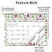 Small Wall Calendar 2020 (8x6, Seasons) Monthly Wall Calendar, Hanging Calendar, Use Now to December 2020, Mini 2020 Calendar for Bulletin Board, with Stickers for Calendars