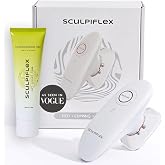 SCULPIFLEX &ndash; Original 3-in-1 Body Sculpting Machine for Firmer-Looking Skin &ndash; Lymphatic Drainage Massager &amp; Cellulite Massage Tool for Stomach, Arms, Legs, and Thighs + 1x Gel