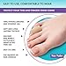 Bunion Corrector and Bunion Relief Kit - 7 Piece Set - 2 Sleeves with Gel Pad - 2 Toes Spacers with Hallux Valgus Shield - 2 Big Toe Separators - 1 Blister and Corn Tube - Hammer Toe Straightener