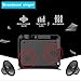 Wsky T21 1800 Lumens LCD LED Portable Video Projector, Multimedia Home Theater Projector, Support HD 1080P for Outdoor Movie Night, iPhone, DVD Player, TV Box and HD Games with Free HDMI Cable!