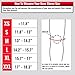 Knee Sleeves 7mm (1 Pair) - High Performance Knee Sleeve Support For Weight Lifting, Cross Training & Powerlifting - Best Knee Wraps & Straps Compression - For Men and Women (Black/Red, X-Large)