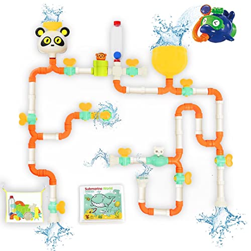 DIY Bath Toys for Toddlers Ages 13 and Kids 48, STEM Water Toys with