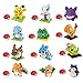 12 Boxes Diamond Block Pokemon Miniature Building Blocks Parent-child Games Children's Educational Toys Pikachu Charizard Ect