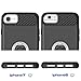 iPhone 8/7 Case, iPhone 6s/6 Case, Amuoc Heavy Duty Shockproof Anti-Scratch Case with 360 Degree Rotating Ring Grip kickstand for iPhone 7/6s/6