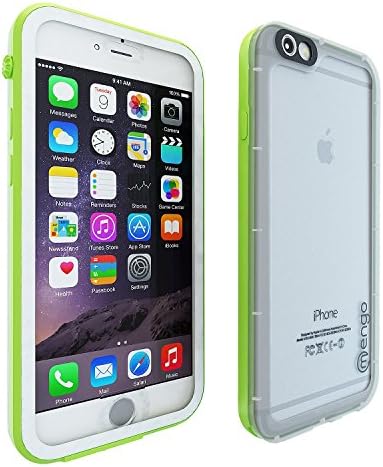 Mengo Hydro Series iPhone 6S Plus Waterproof Case (5.5” Version) Super Thin, Light Weight, Dustproof, Shockproof (Green)