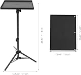 Ciieeo Adjustable Projector Tripod Stand 44.8in for Tablets & Projectors view 2