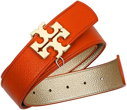 tory burch orange belt
