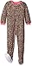 The Children's Place Girls' Printed Blanket Sleeper Pajamas, Parchment, 18-24 Months