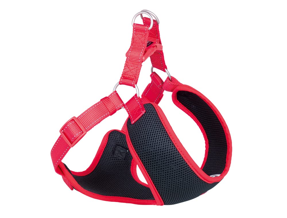 Nobby Harness Black Mesh Reflect