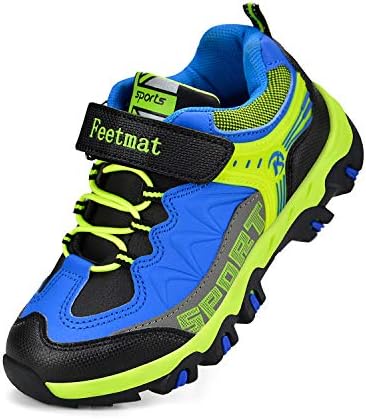QANSI Boys Sneakers Waterproof Kids Tennis Running Hiking Shoes